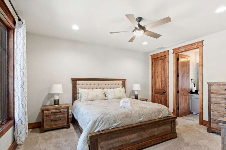 Attached Full Private Master Bathroom