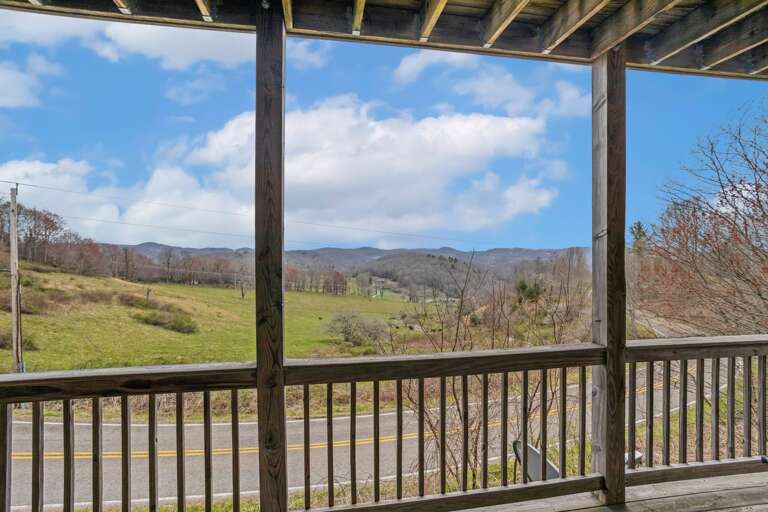 Mountain Views from the Lower Deck