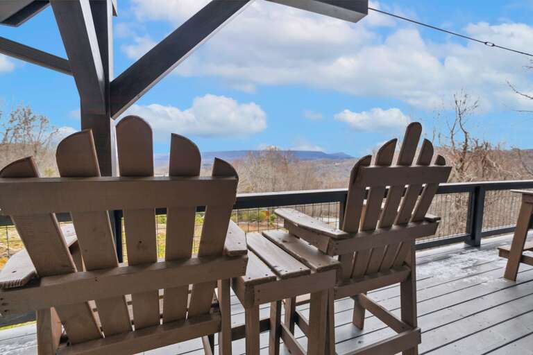 Enjoy Your Morning Coffee on the Covered Deck