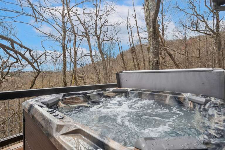 Hot Tub on the Top Deck