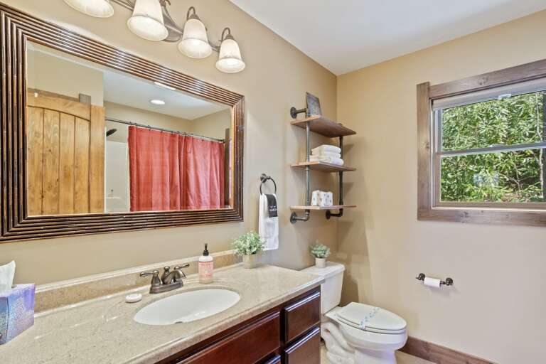 Full Bathroom on the Top Floor