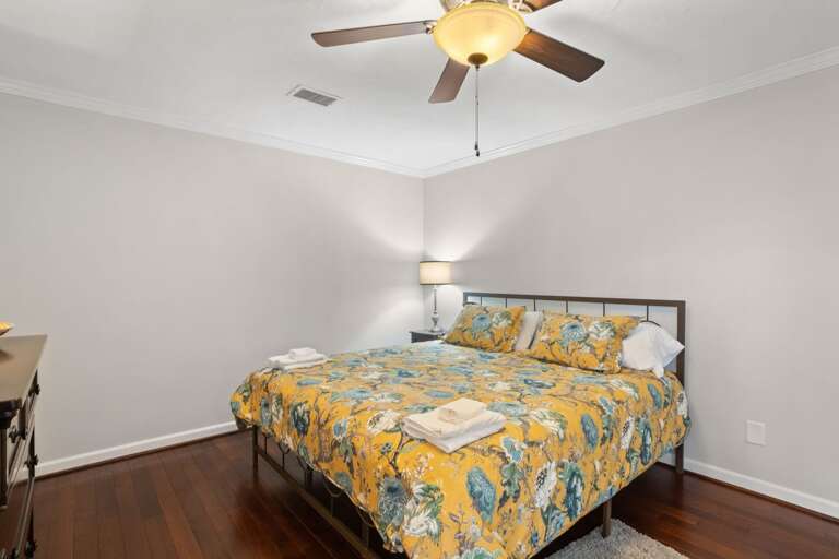 Bedroom on the Top Floor with King Bed