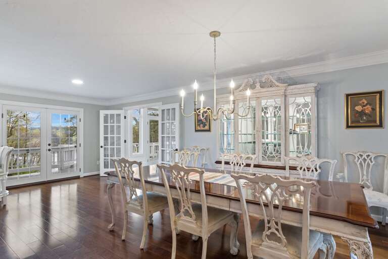 Large Dining Table with Seating for Eight