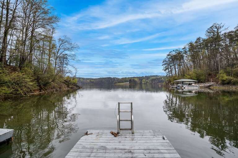 Perched Lakeside on Kerr Scott Lake