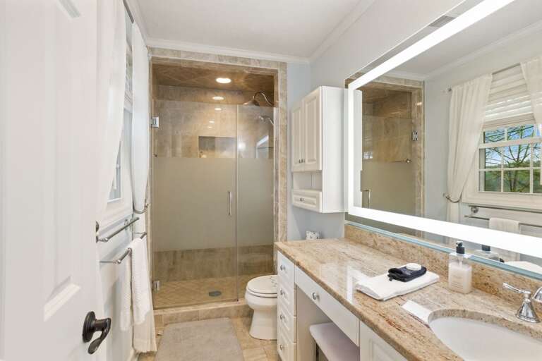 Step-In Shower in the Master Ensuite