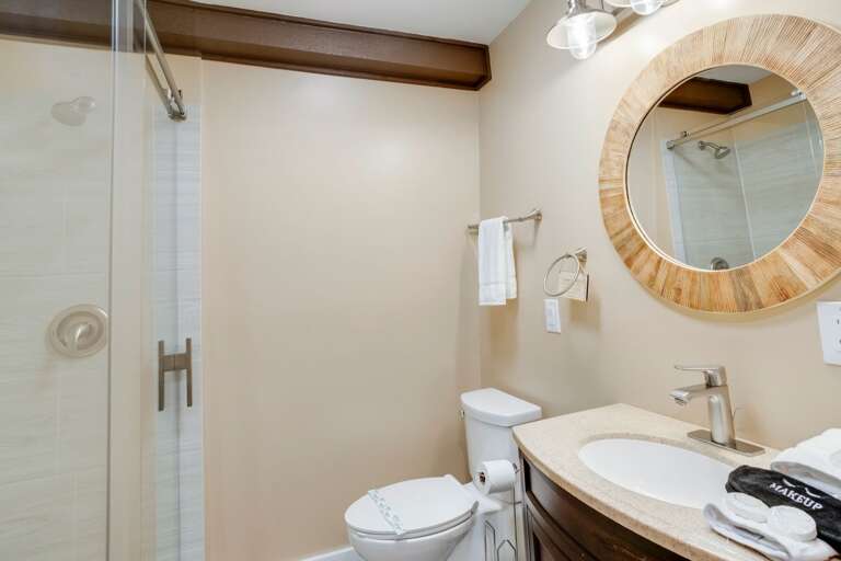 Jack-N-Jill Bathroom on the Top Floor