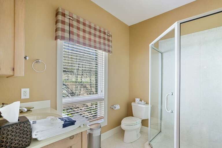 King Bedroom Ensuite with Step-In Shower