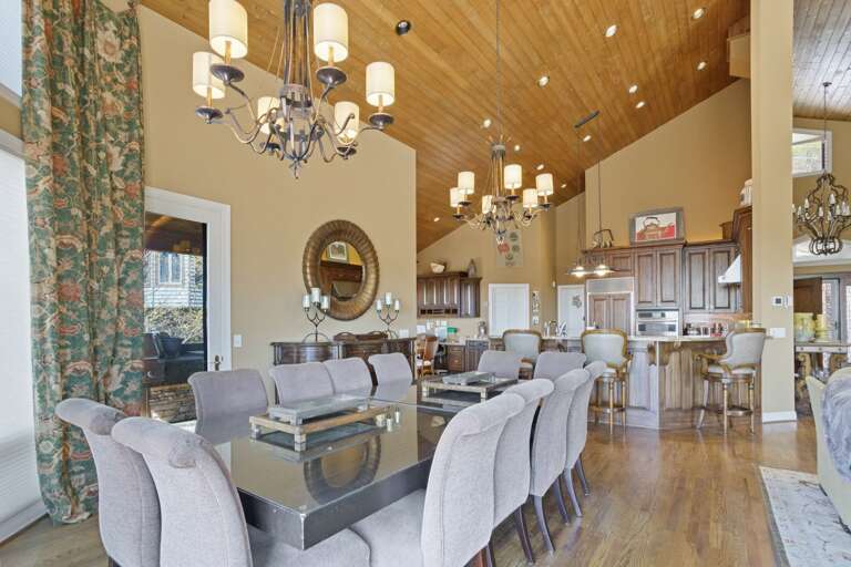 Large Dining Table with Seating for Twelve