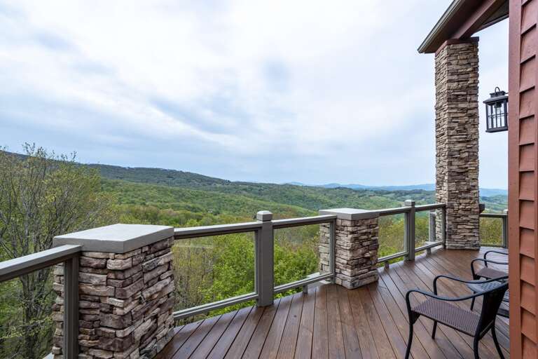 Sitting Area on the Deck Outside the Master Bedroom