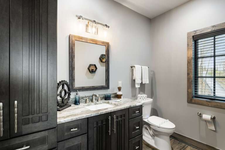 Ensuite Bathroom in the King Bedroom