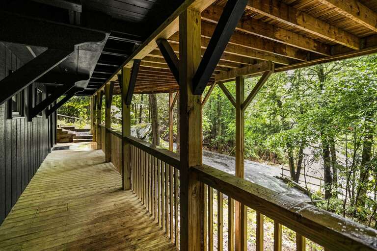 Lower Level Deck off the Bedrooms
