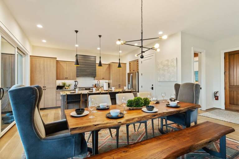 Dining and Kitchen off the Great Room Dining and Kitchen off the Great Room