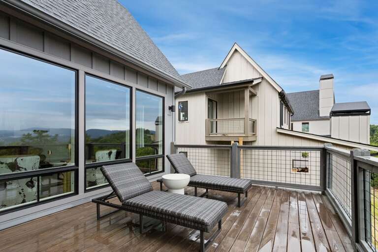Sunning Deck off the Living Room Sunning Deck off the Living Room