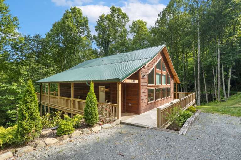 Three Steps Lead to the Front Entrance