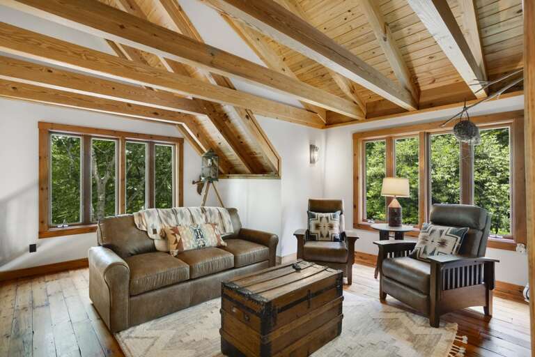 Loft Sitting Area with Queen Sleeper Sofa Loft Sitting Area with Queen Sleeper Sofa