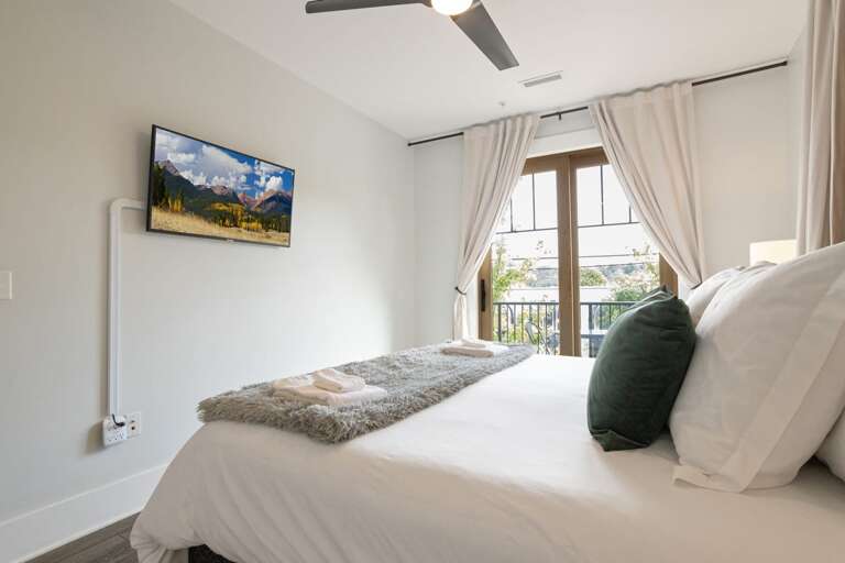 TV in the King Bedroom