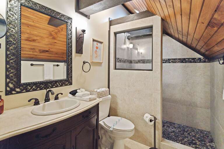 Step-In Shower in Ensuite Bathroom