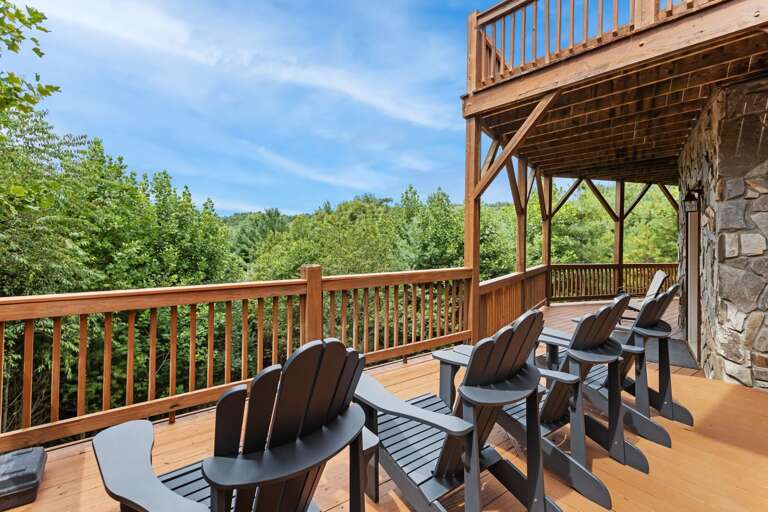 Sitting Area on the Lower Deck
