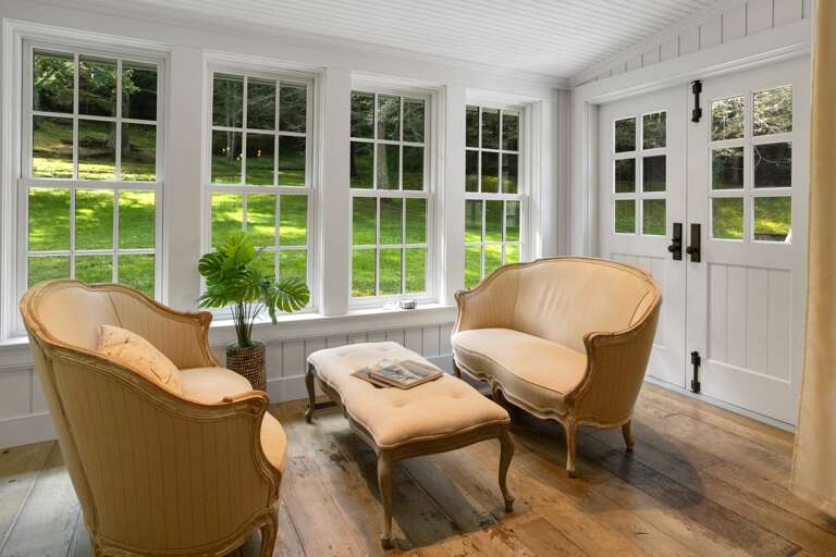 Quaint Sitting Area Overlooking the Grounds Quaint Sitting Area Overlooking the Grounds