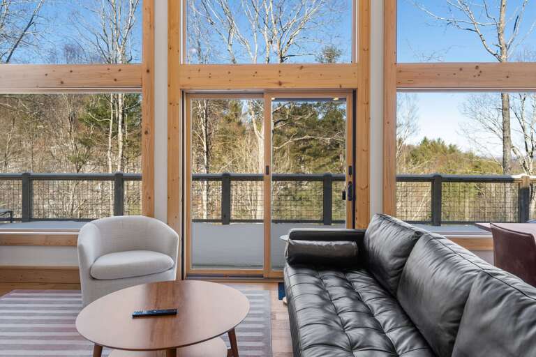 Main Level Wall of Windows