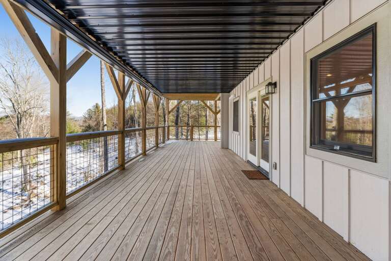 Spacious Lower Level Deck