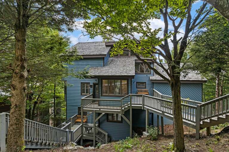 Stairs and Deck Leading to the Front Door