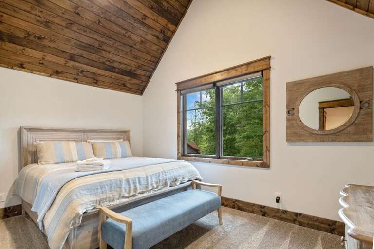 King Bedroom on the Upper Level