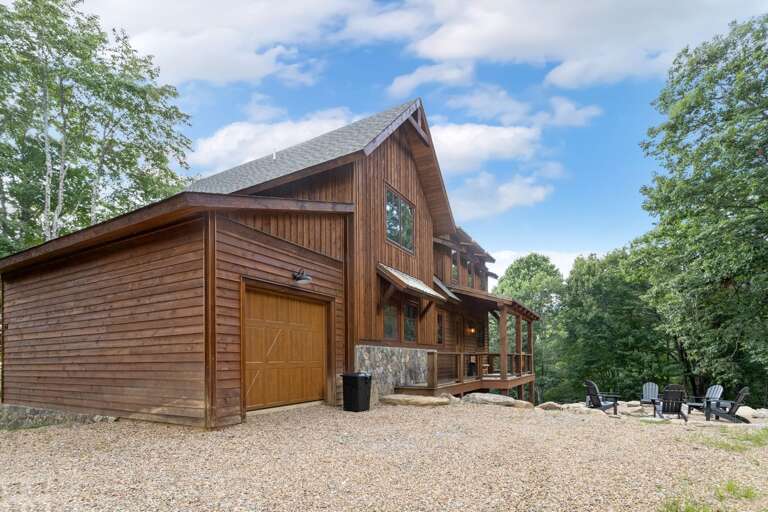 Level Gravel Parking