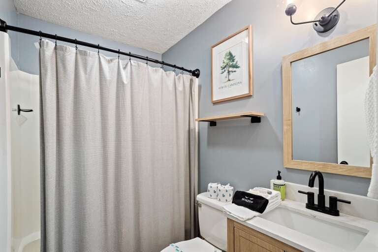 Common Bathroom with a Tub and Shower Combo