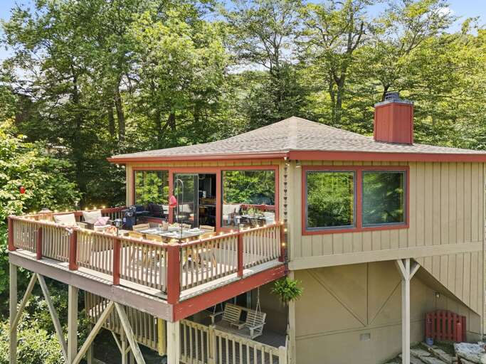 Main Level and Lower Level Decks