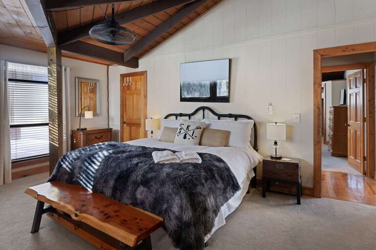 Master Bedroom on the Main Level with Ensuite Bathroom