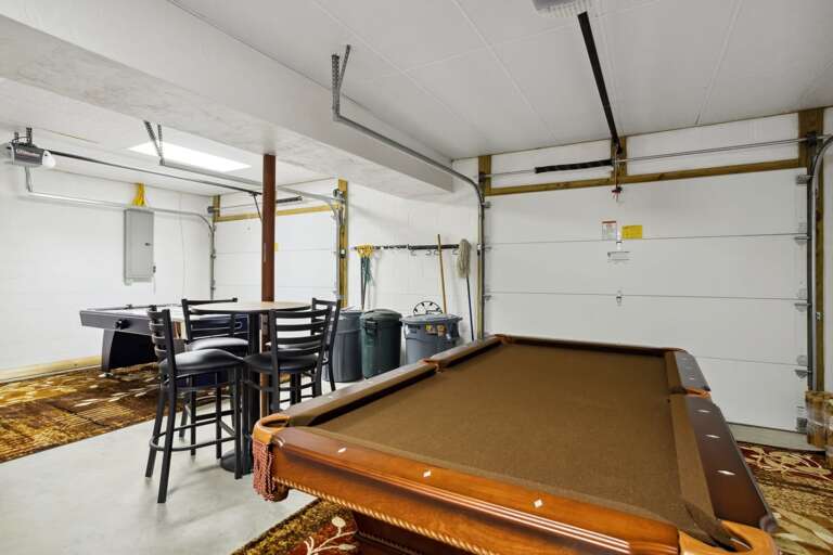 Garage Game Room