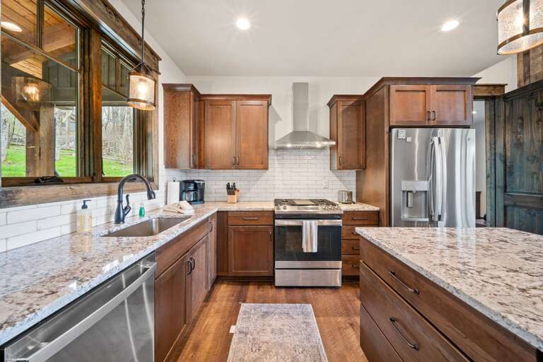 Granite Top Kitchen Island