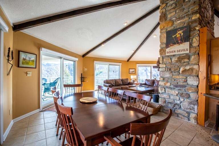 Dining Area Seats Eight