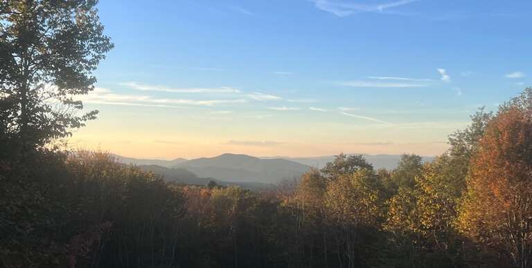 Amazing Sunset View from Shawnee Ridge Lodge