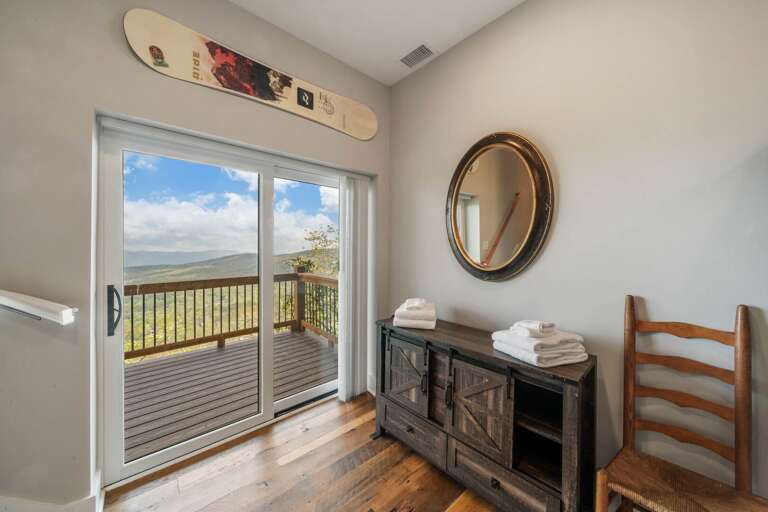 Bunk Room with Deck Access