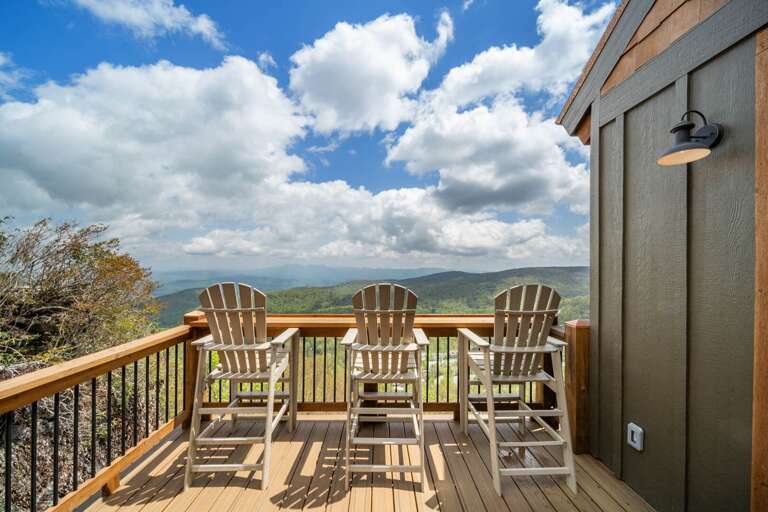 Plenty of Spaces to Take in the View