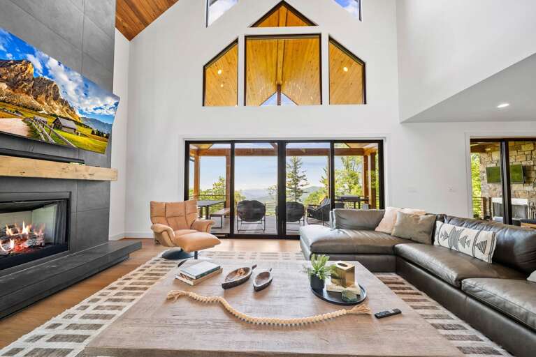 Perfect for Gathering, Relaxing, or Entertaining with Effortless Connection to Kitchen, Dining area, and Outdoors