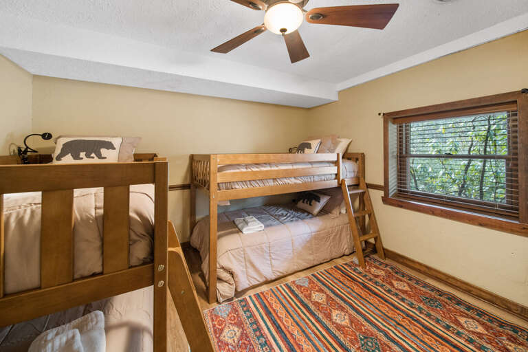 Two Twin-Over-Twin Bunks