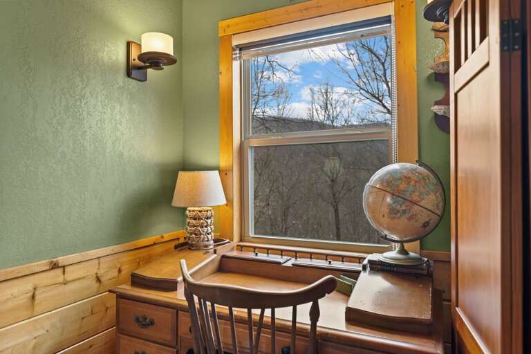 Work Space in the Upstairs Landing Area