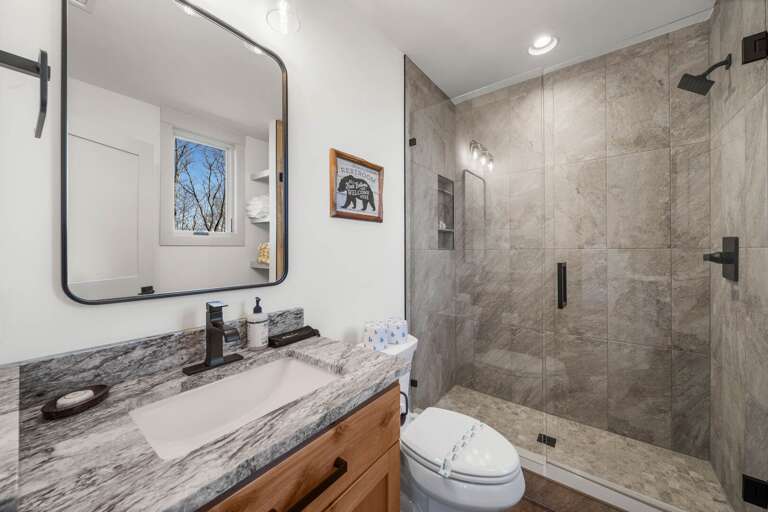 Lower Level Full Bathroom
