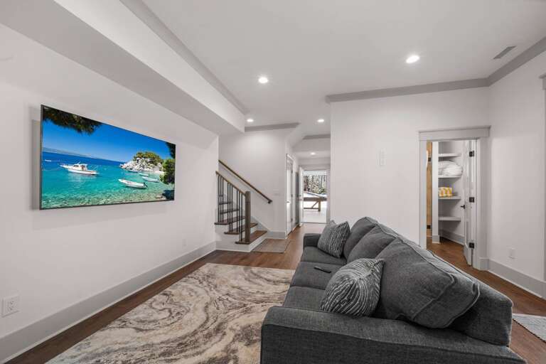 Sleeper Sofa Converts to a Comfortable Queen Sleeping Space