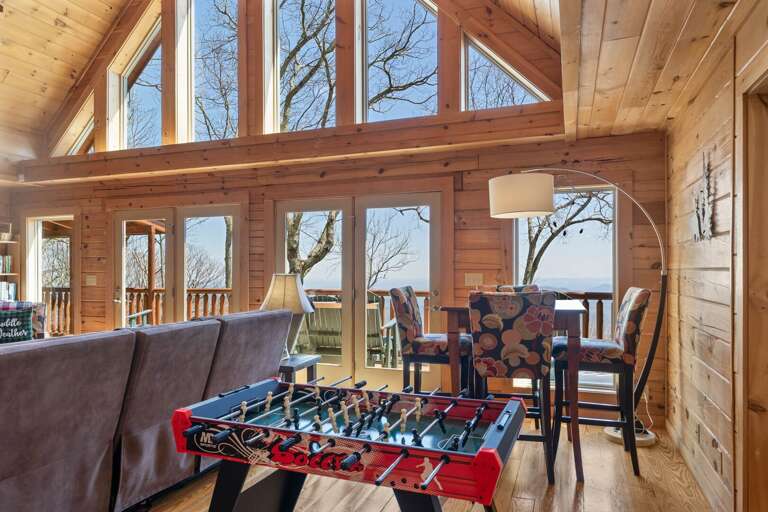 Foosball Table Provides Fun Entertainment