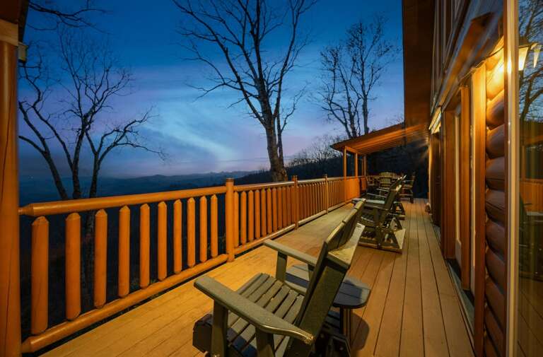 Take in the View from the Seating on the Deck Take in the View from the Seating on the Deck