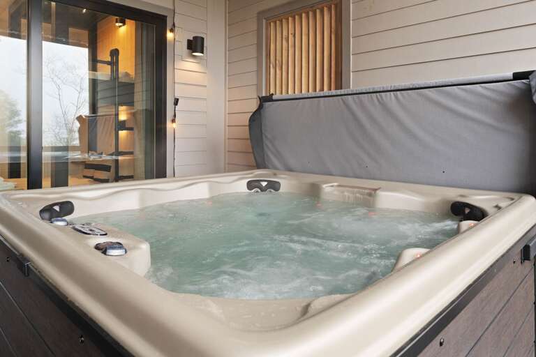 Hot Tub on the Lower Deck