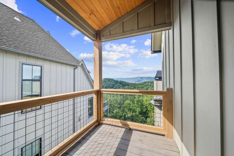 Balcony off the Queen Suite Balcony off the Queen Suite