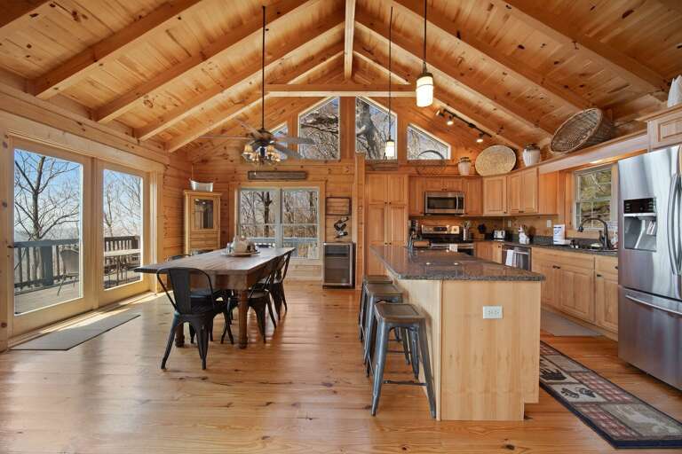 Spacious Open Kitchen