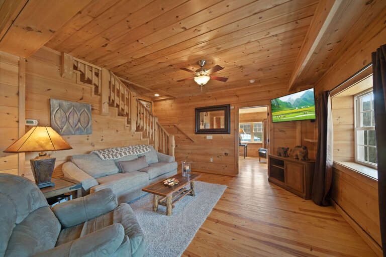 TV in the Second Living Area