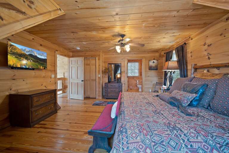 TV and Private Bathroom