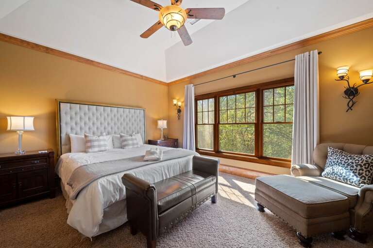 Main Level Master Bedroom Main Level Master Bedroom